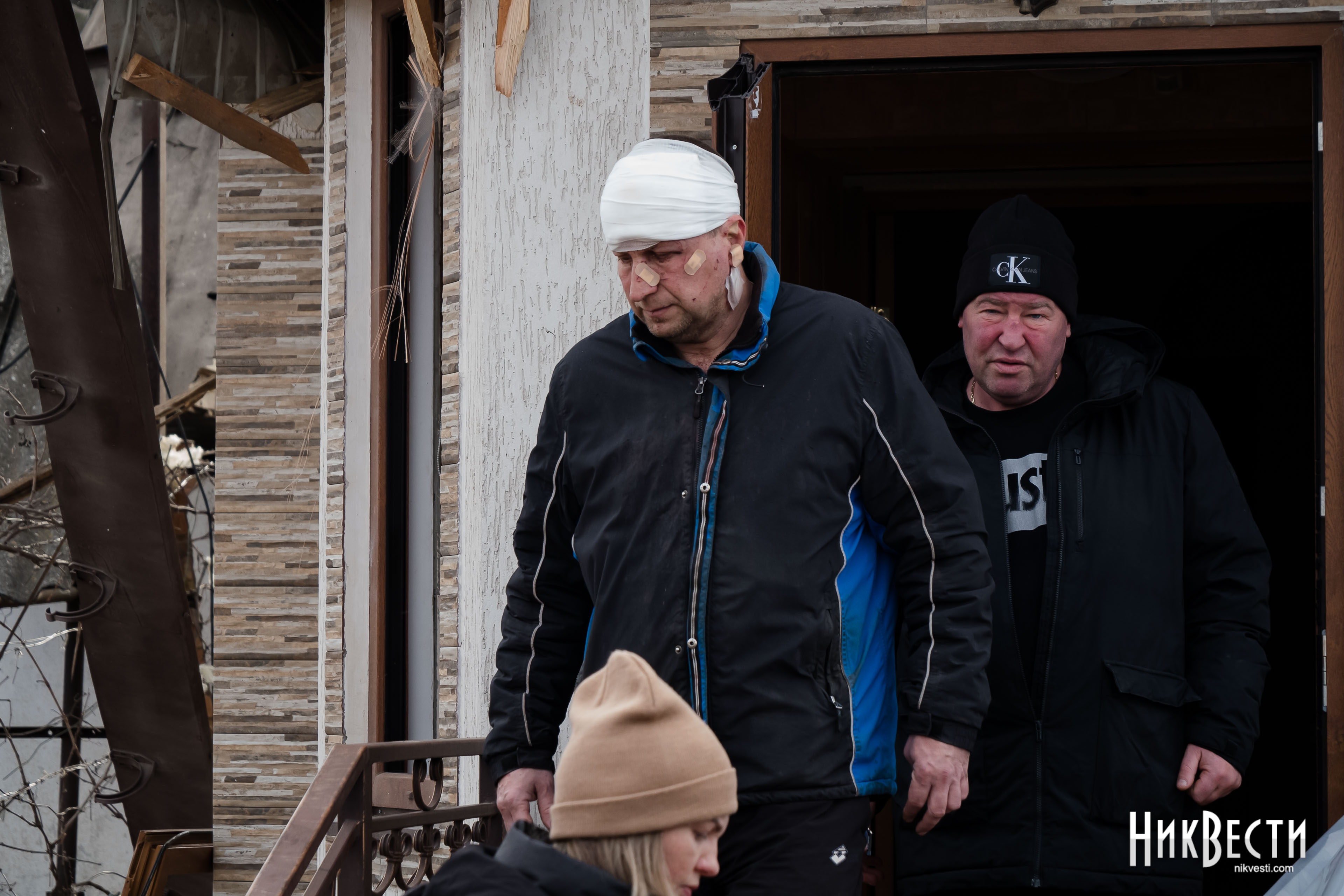 Последствия атаки РФ по Николаеву 11 февраля. Фото: Сергей Овчаришин/«НикВести»