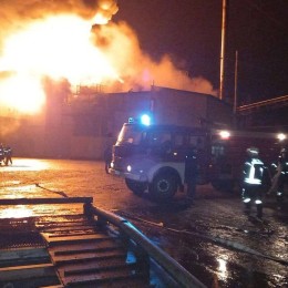 Пожежа на Кіровоградщині. Фото: ДСНС