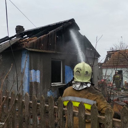 Пожежа на Миколаївщині.