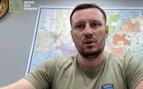 Oleksandr Prokudin, head of Kherson OVA. Screenshot from the telethon
