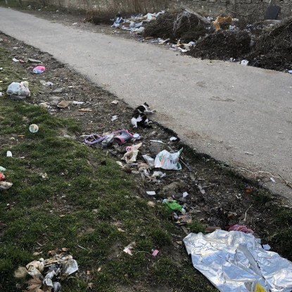 Звалище в Ракетному Урочищі. Фото з контакт-центру Миколаївської міськради