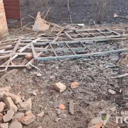 Shelling of Sumy Oblast on March 13 / Photo: National Police