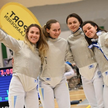 Миколаївські шаблістки. Фото: FIE - International Fencing Federation