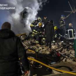 Разбор завалов после атаки по Одессе, фото: ГСЧС