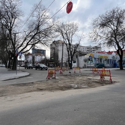 Разрытие по улице Чкалова, фото: «НикВести»