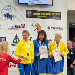 Сотрудница Южноукраинской АЭС представляла Украину на чемпионате Европы по легкой атлетике / Фото опубликовал Южноукраинский энергокомплекс