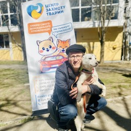 В Николаеве состоялась благотворительная акция по устройству собак. Фото: