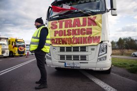 Польские фермеры блокируют границу с Украиной. Фото из открытых источников
