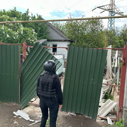 Consequences of Russian shelling of Konstantinivka, Donetsk region / Photo: Donetsk OVA