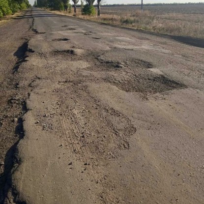 Condition of road T-15-06