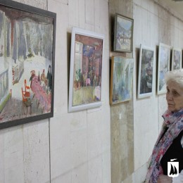 В Николаеве открылась выставка художника Олега Приходько. Фото: Николаевский горсовет