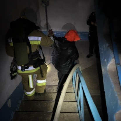 Пожежа багатоповерхівки у Миколаєві 8 квітня / Фото: ДСНС Миколаївської області