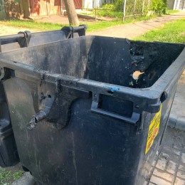 Через неделю неизвестные подожгли 14 мусорных контейнеров в Николаеве, фото: городской голова Александр Сенкевич