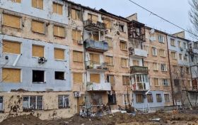 Consequences of previous shelling of the Kherson region. Photo: Kherson OVA