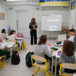 У Харкові у першій підземній школі розпочалося навчання. Фото: Харківська міська рада