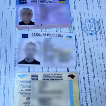 В Николаеве обнаружили двух водителей с поддельными удостоверениями / Фото: Патрульная полиция