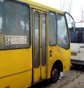 В Николаеве водитель общественного транспорта включает в салон российскую музыку. Фото для иллюстрации