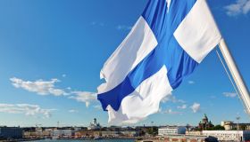 Флаг Финляндии, фото из открытых источников