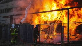 Shelling of the energy industry of Ukraine / Illustrative photo of the State Emergency Service
