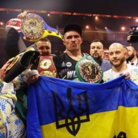 Ukrainian Oleksandr Usyk defended the title of absolute world champion in boxing, photo from open sources