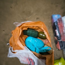Житель Николаевщины хранил дома взрывчатку и боеприпасы / Фото: Нацполиция