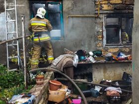 Пожар в Николаевской области / Иллюстративное фото ГСЧС