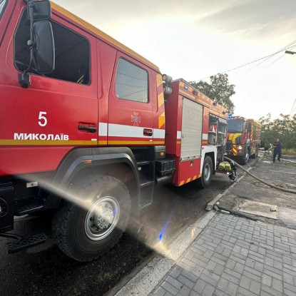 У Миколаївській області 14 липня пожежі гасили 220 вогнеборців / Фото: ДСНС Миколаївщини