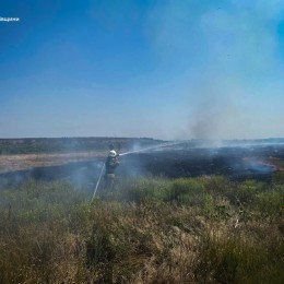 В Николаеве и области 16 июля ликвидировали 49 пожаров / Фото: ГСЧС Николаевской области