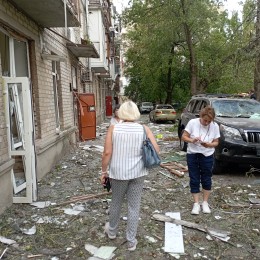 Russia struck Mykolaiv on July 19, 2024, photo: «NykVesty"