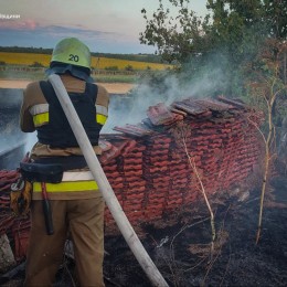 Пожары на Николаевщине 24 июля / Фото: ГСЧС Николаевской области