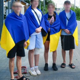 Returned children to Ukraine. Photo: