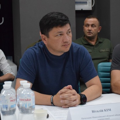 Discussion of issues related to the construction of a water pipeline for Mykolaiv. Photo: Facebook page of Ruslan Strilets