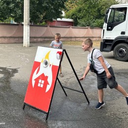 Мобильные классы безопасности продолжают работать в Николаевской области, фото: ГСЧС Николаевской области