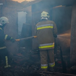 Пожар в Вознесенске 2 июля / Фото: ГСЧС в Николаевской области