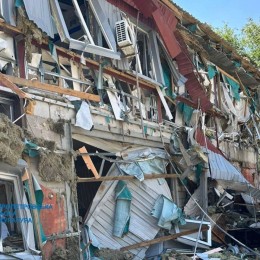 Наслідки обстрілу Кривого Рогу. Фото: місцева прокуратура