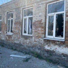 Shelling of Nikopol on August 1 / Photo: Dnipropetrovsk OVA