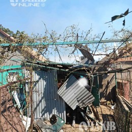 Consequences of the shelling of Ochakov on August 10, photo: Ochakov Novosti Online