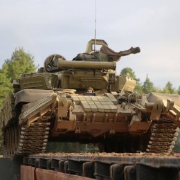 Belarus moves tanks to the border with Ukraine, Photo: Ministry of Defense of Belarus