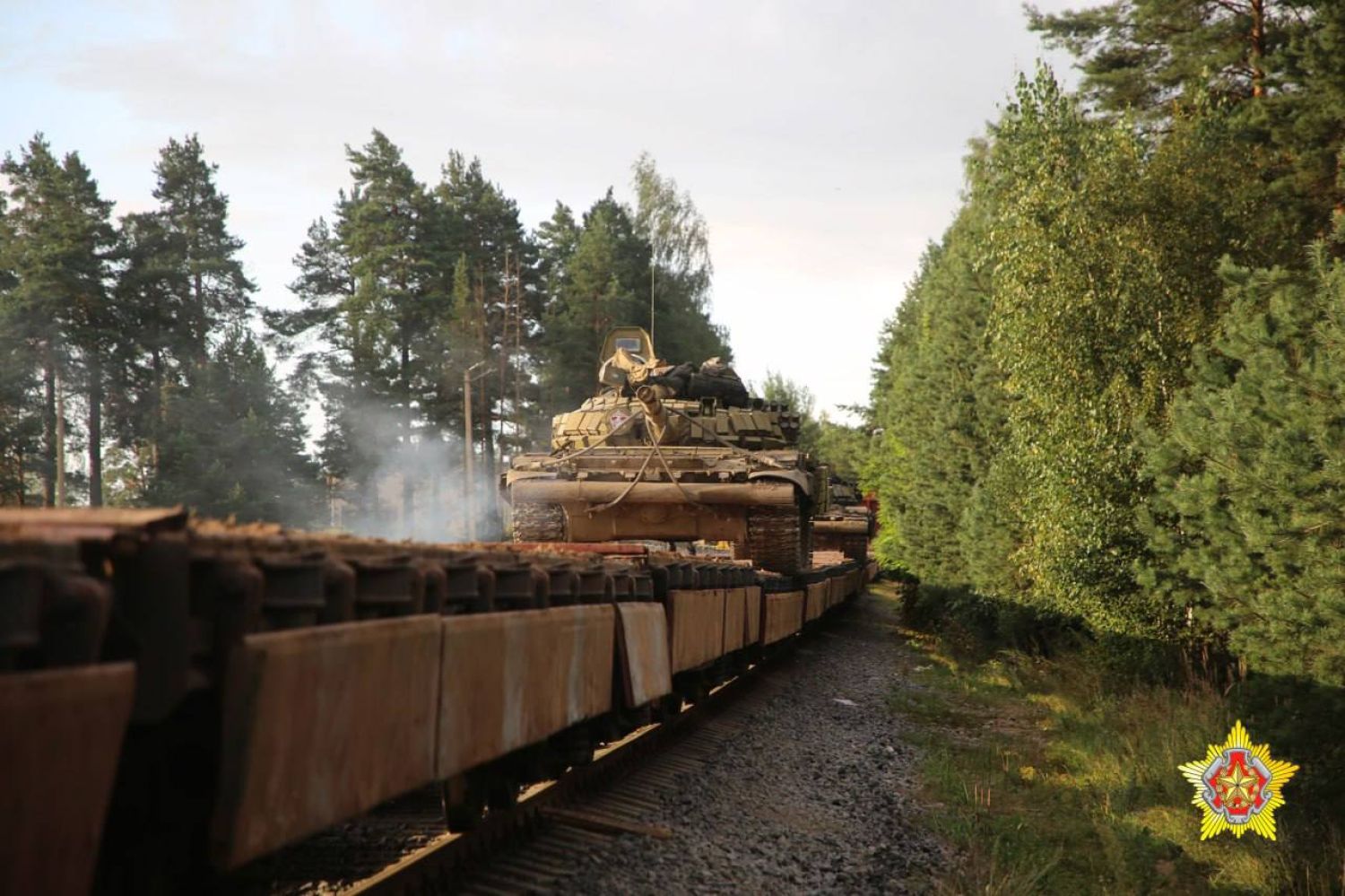 Belarus moves tanks to the border with Ukraine, Photo: Ministry of Defense of Belarus