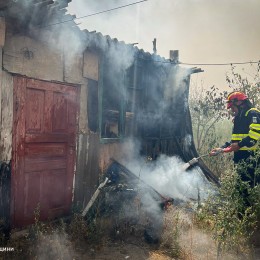 Пожар на территории Андреевского леса в Николаевском районе, фото: ГСЧС Николаевской области