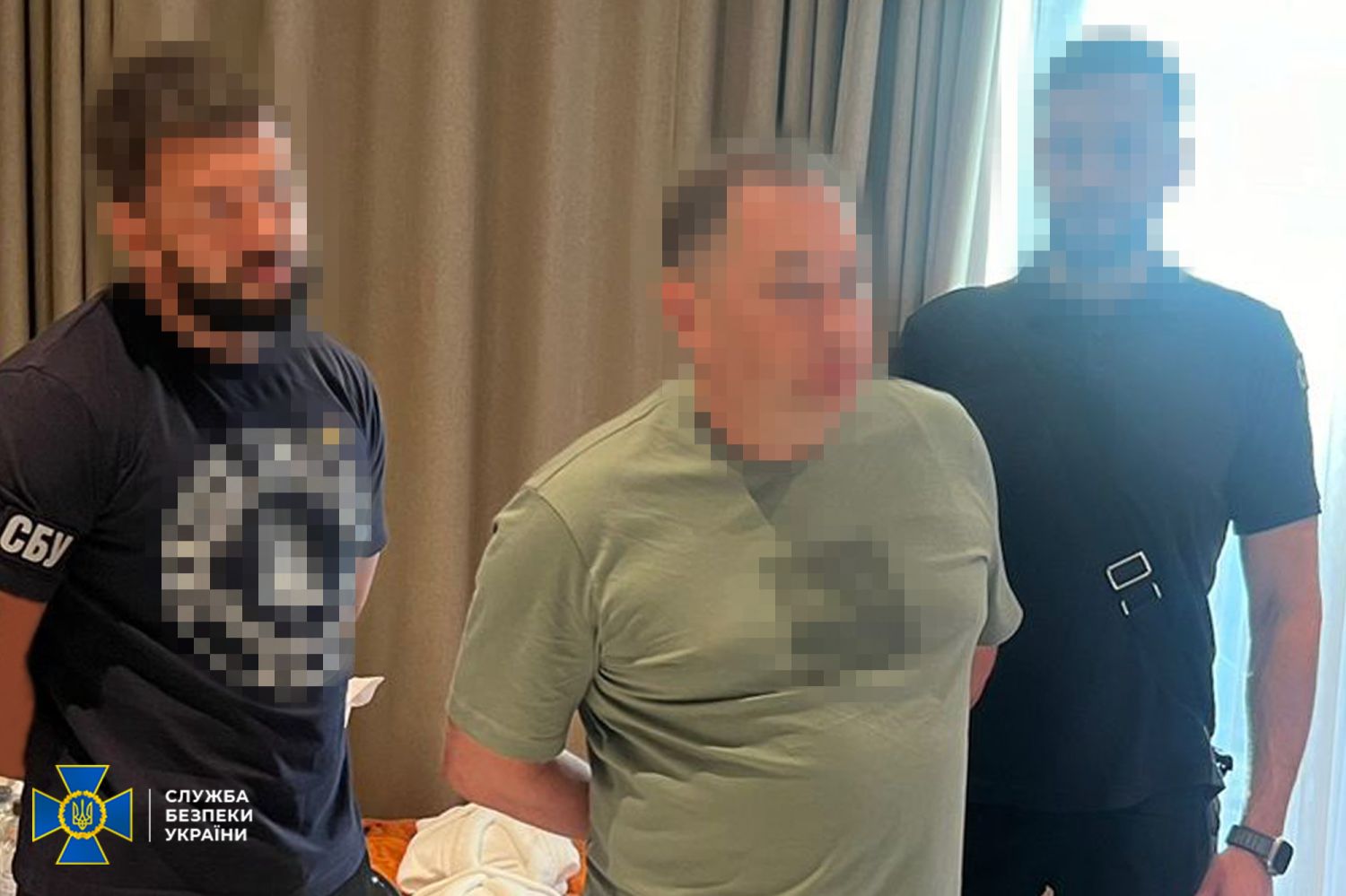 Detention of people suspected of accepting bribes. Photo: SBU and NABU