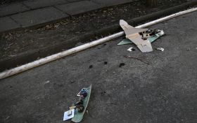 The wreckage of the drone. Illustrative photo (Getty Image)