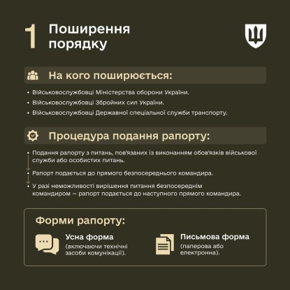 Запроваджено нові правила для рапортів військових, ілюстрація: Міноборони