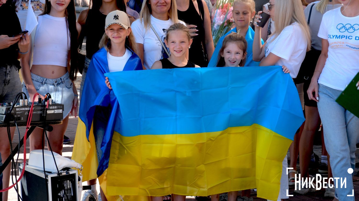 Встреча с шестикратным олимпийским призером по фехтованию Ольгой Харлан в Николаеве. Фото НикВести