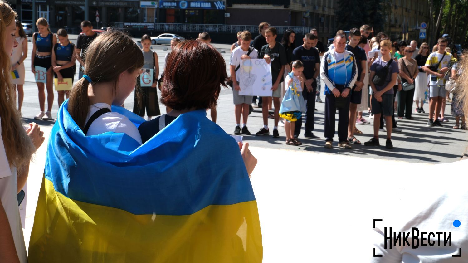 Зустріч з шестиразовою олімпійською призеркою з фехтування Ольгою Харлан у Миколаєві. Фото НикВести