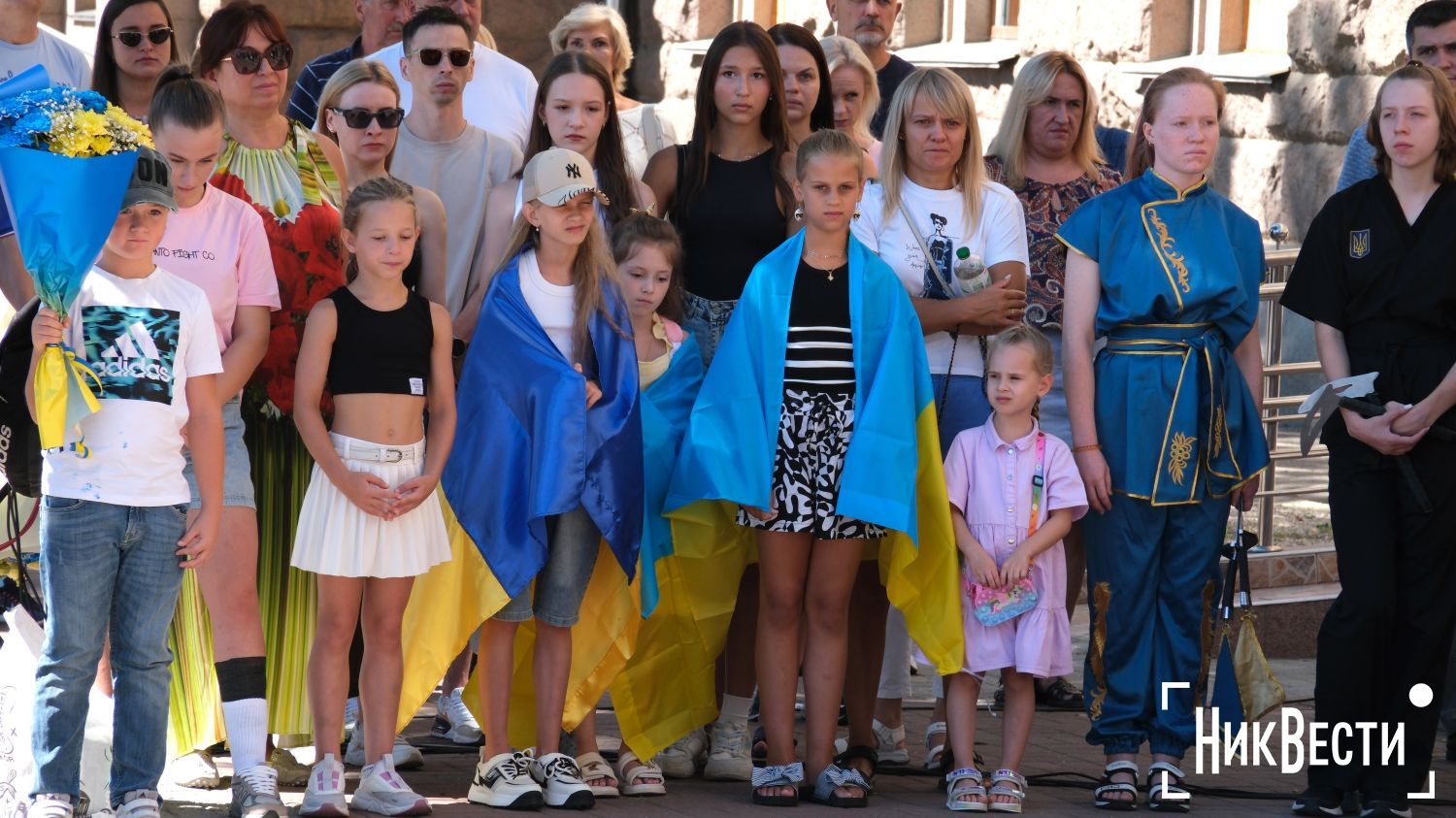 Зустріч з шестиразовою олімпійською призеркою з фехтування Ольгою Харлан у Миколаєві. Фото НикВести