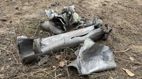 A Russian projectile exploded in Kherson. Archive photo: Public Kherson for illustration