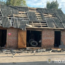 Последствия обстрелов Сумщины 15 августа, фото: Нацполиция