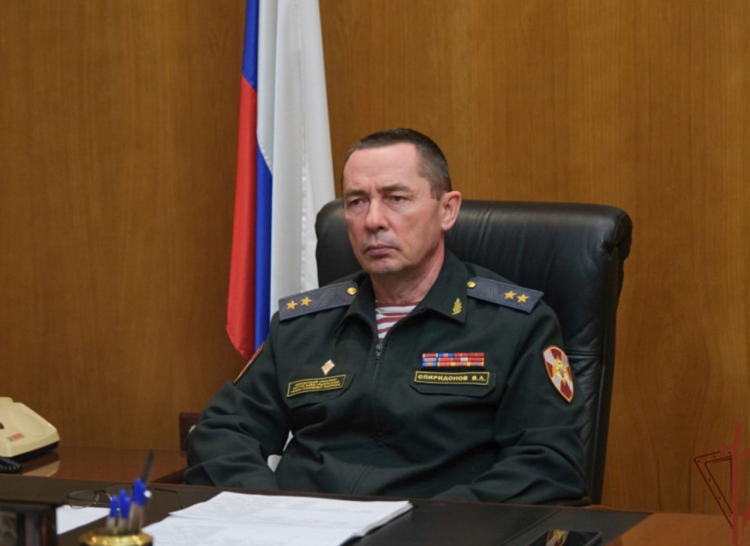 Volodymyr Spiridonov, photo: press service of the Russian Guard