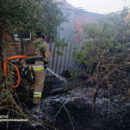 Пожары в Николаевской области 18-19 августа, фото: ГСЧС Николаевской области